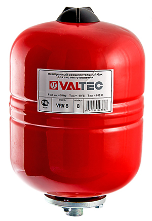 Мембранный бак для отопления Valtec