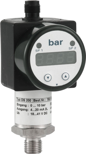 DS 200 Многофункциональный датчик давления с дискретным выходом и цифровым индикатором Росма